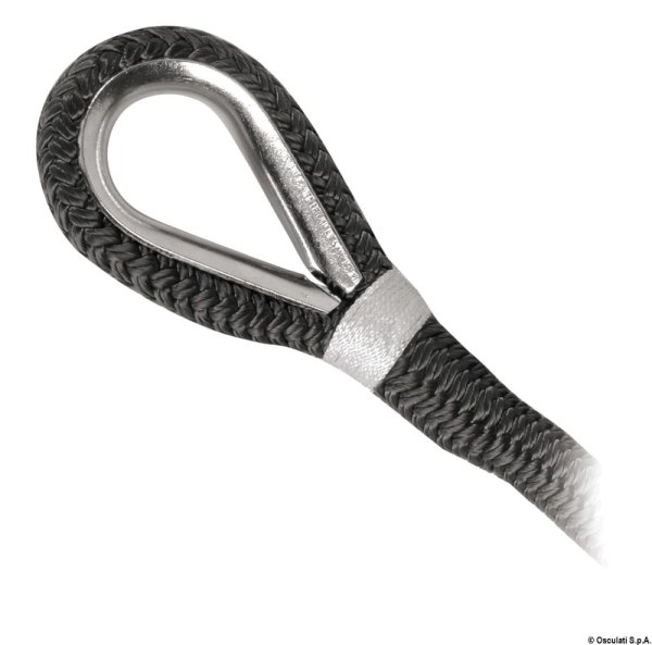 Cima ormeggio impiombata 16 mm x 11 m nera - 06.443.93